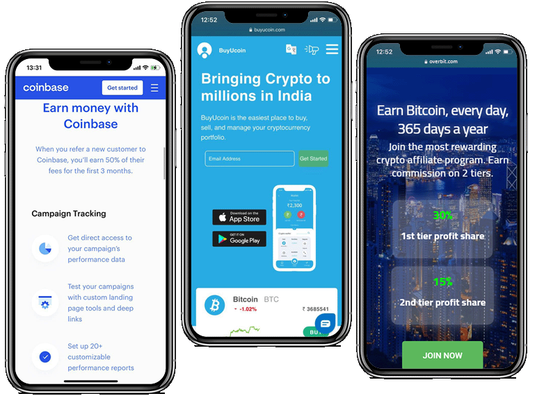 coinbase-affiliate-crypto-program-landing-examples