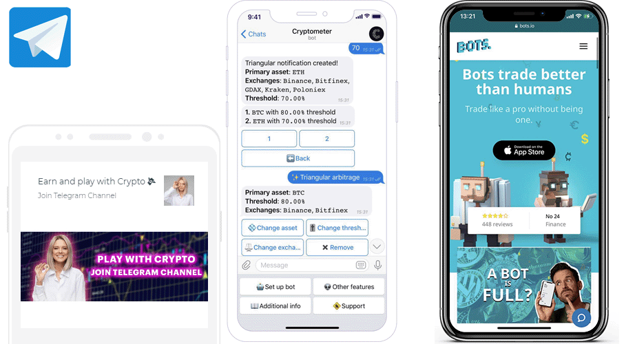 crypto auto trading bot telegram