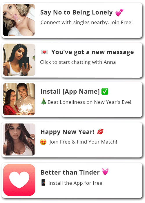 Dating push notification examples new year