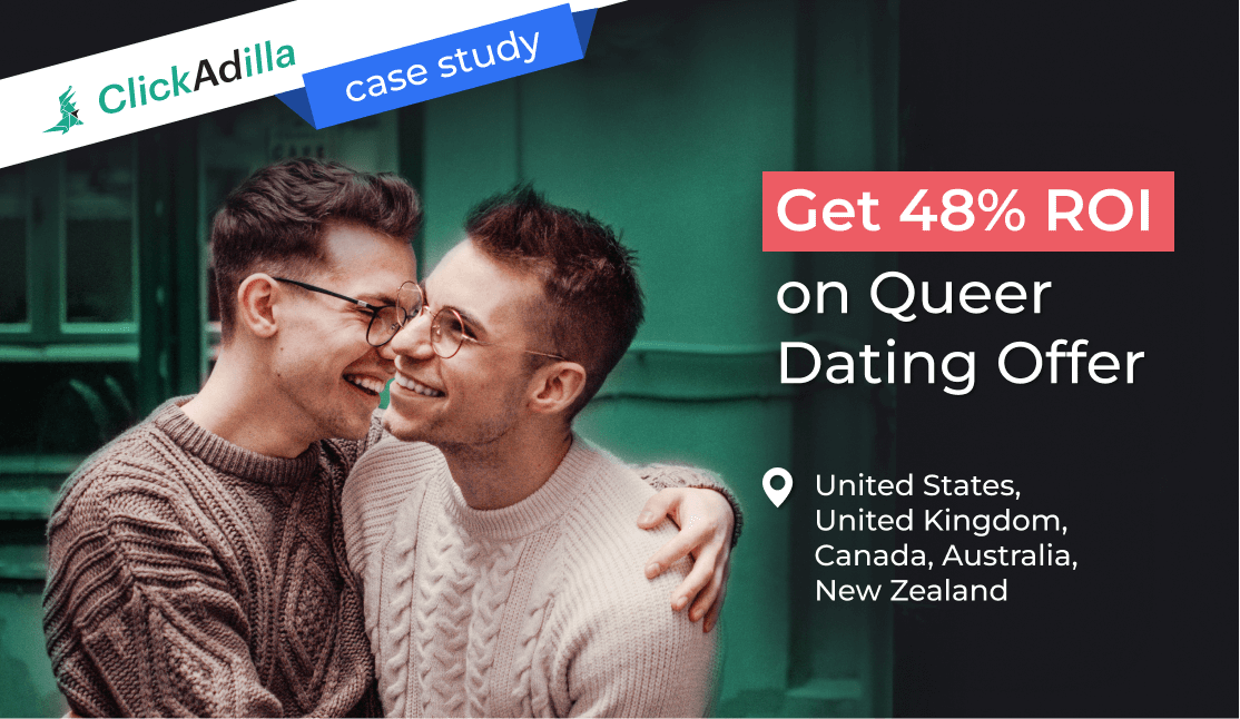 Get 48% ROI on Queer Dating Offer Make some money on Saint Valentines day