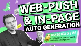 Save Your Time with Web-push and In-page Auto Generation