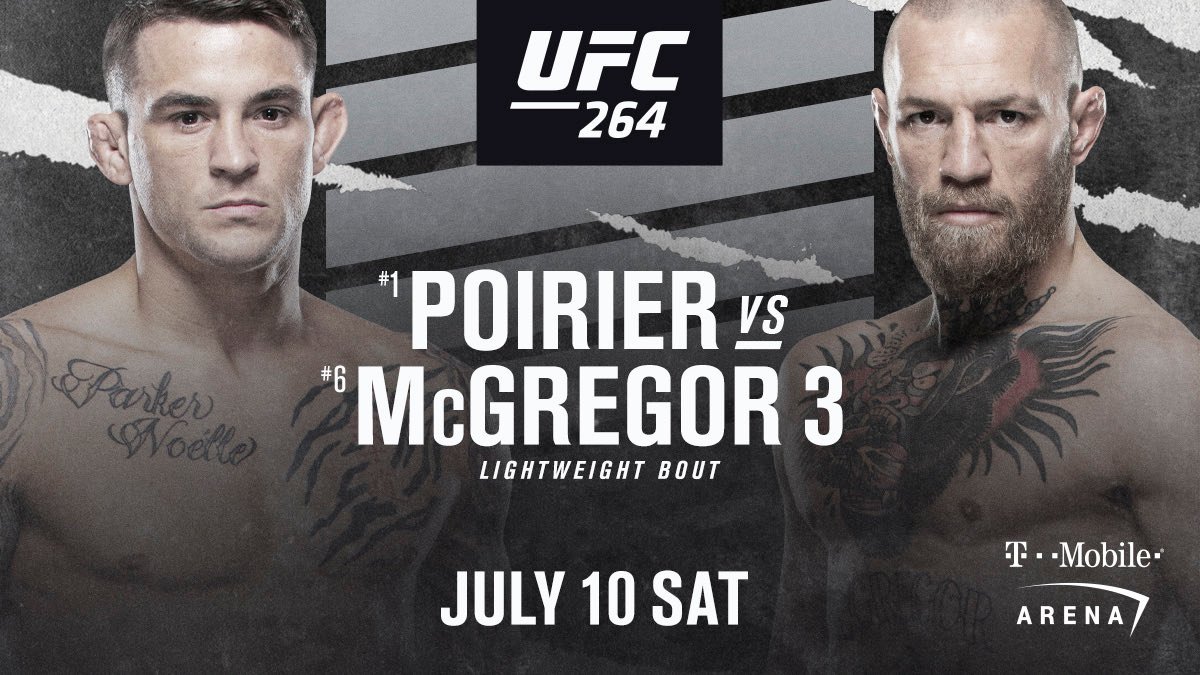 UFC2021 McGregor vs Poirier